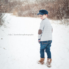 snow photoshoot