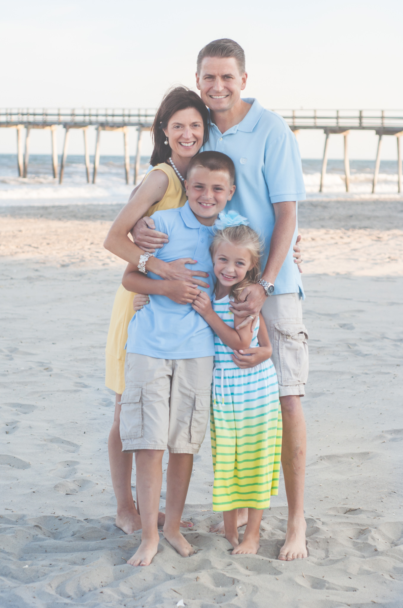 nj family beach portraits 