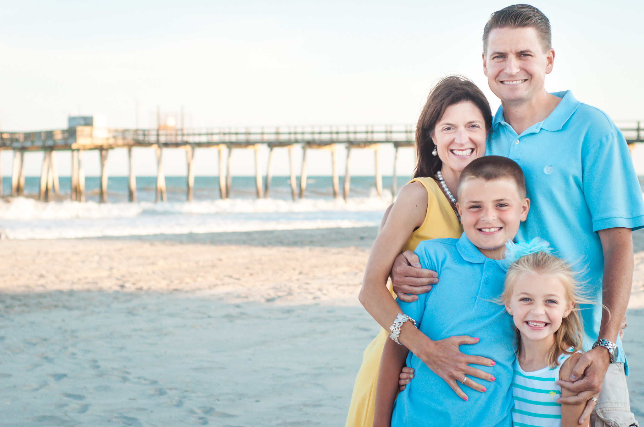 margate nj beach photo session fishing pier