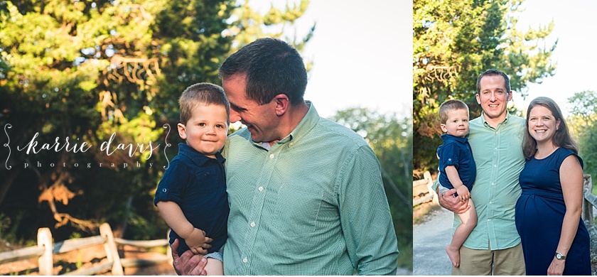 family photos with toddlers outside