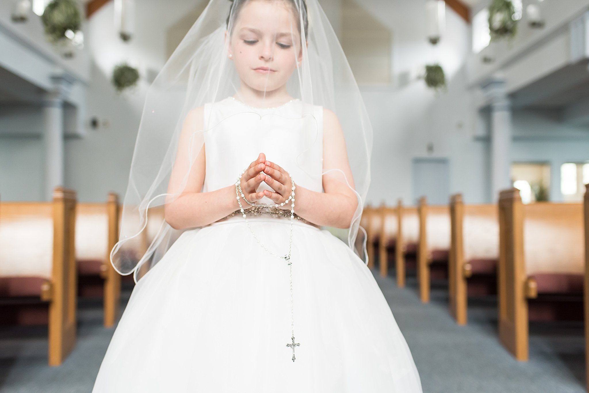 Maggie’s First Communion | South Jersey Family Photographer