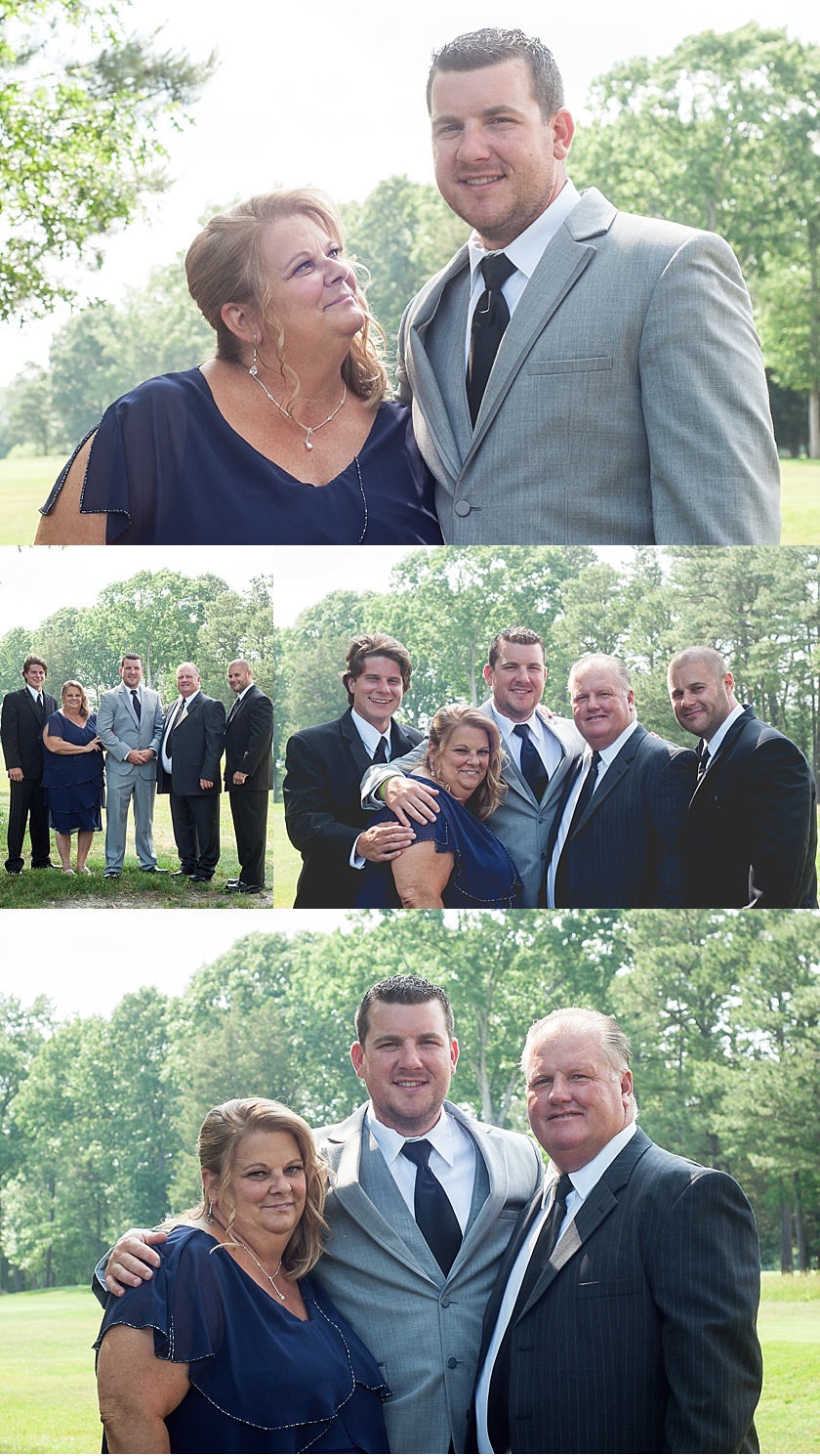family portraits south jersey wedding