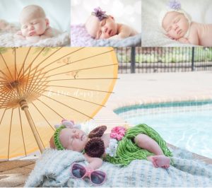 newborn baby photo ideas for beach portraits. love the beach props so cute