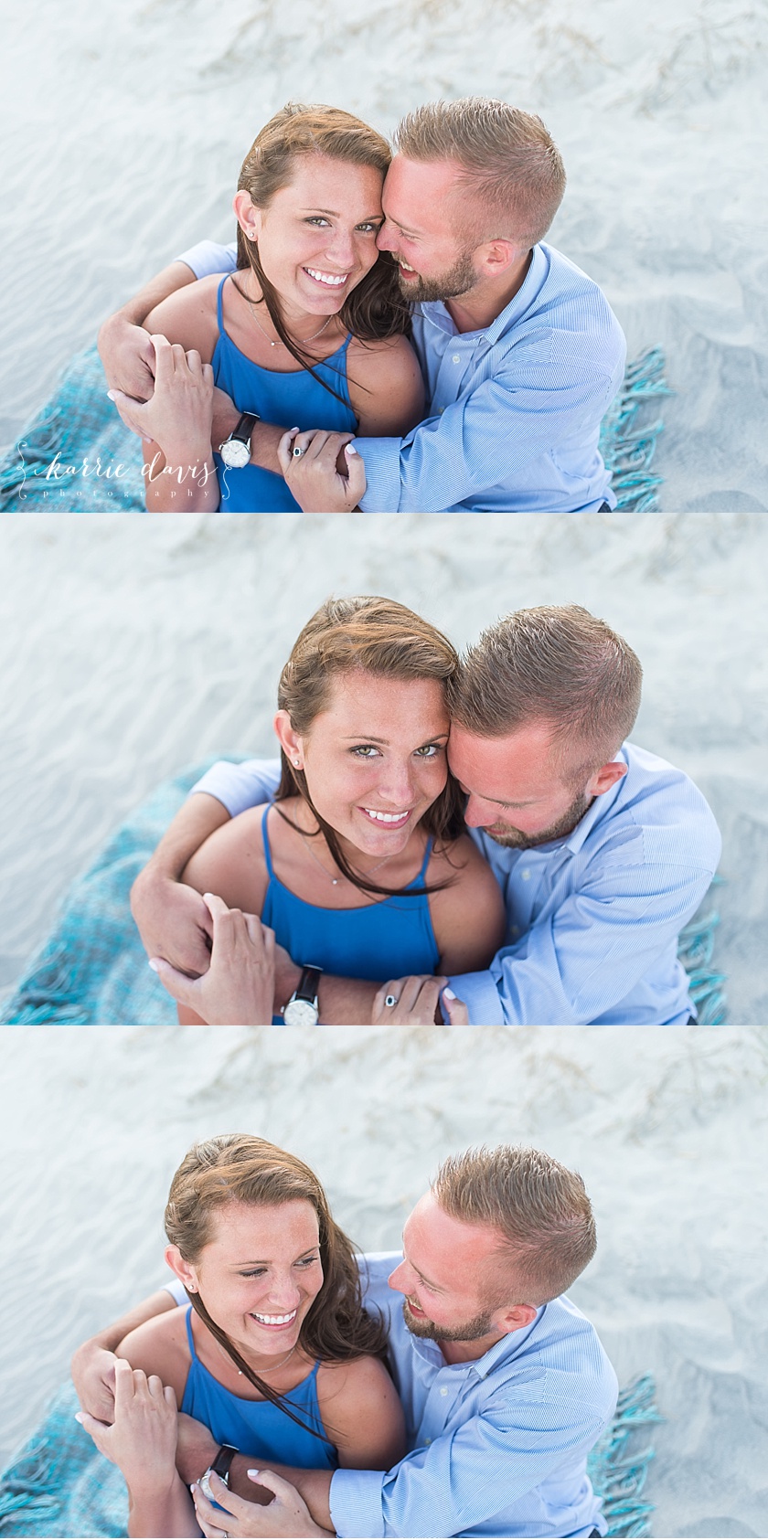 romantic happy engagement photo. South Jersey engagement photography