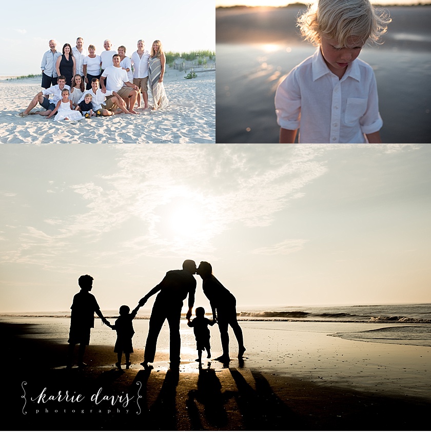 Avalon NJ is the perfect spot for family beach photos with variety of secluded spots that are so pretty.