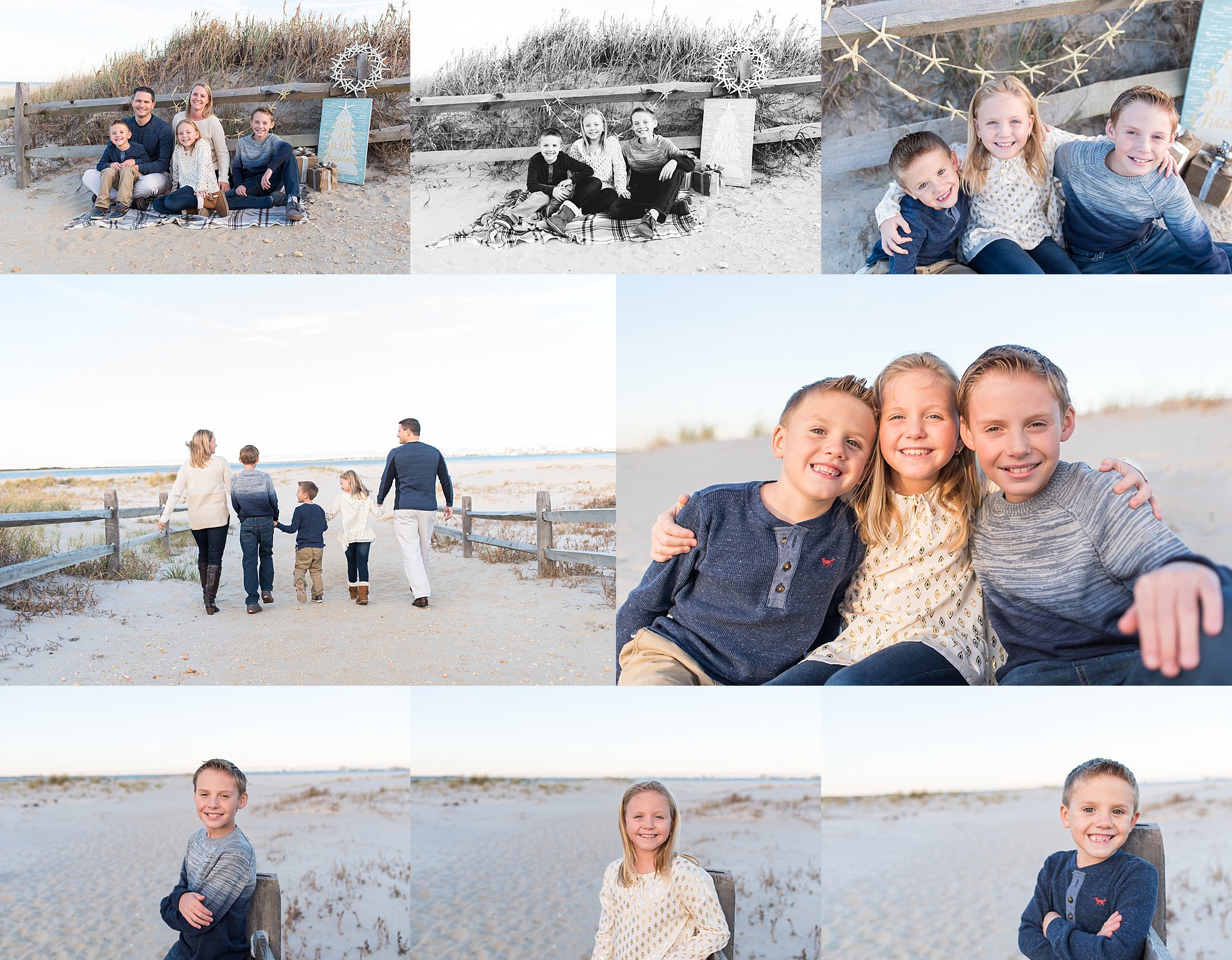 holiday pictures for christmas cards, South Jersey family photographer 