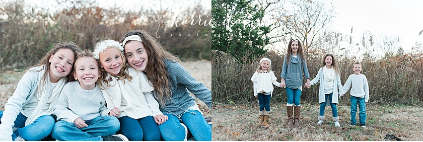 Family portrait photographer specializing in natural candid family pictures in South Jersey.