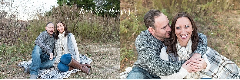 Couple portraits during family photos in South Jersey. Photos by Karrie Davis Photography