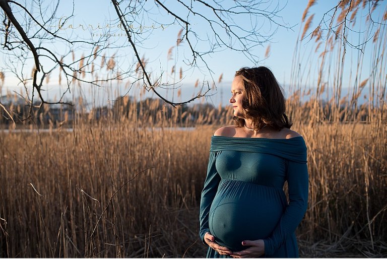 fall outdoor maternity photo ideas in South Jersey 