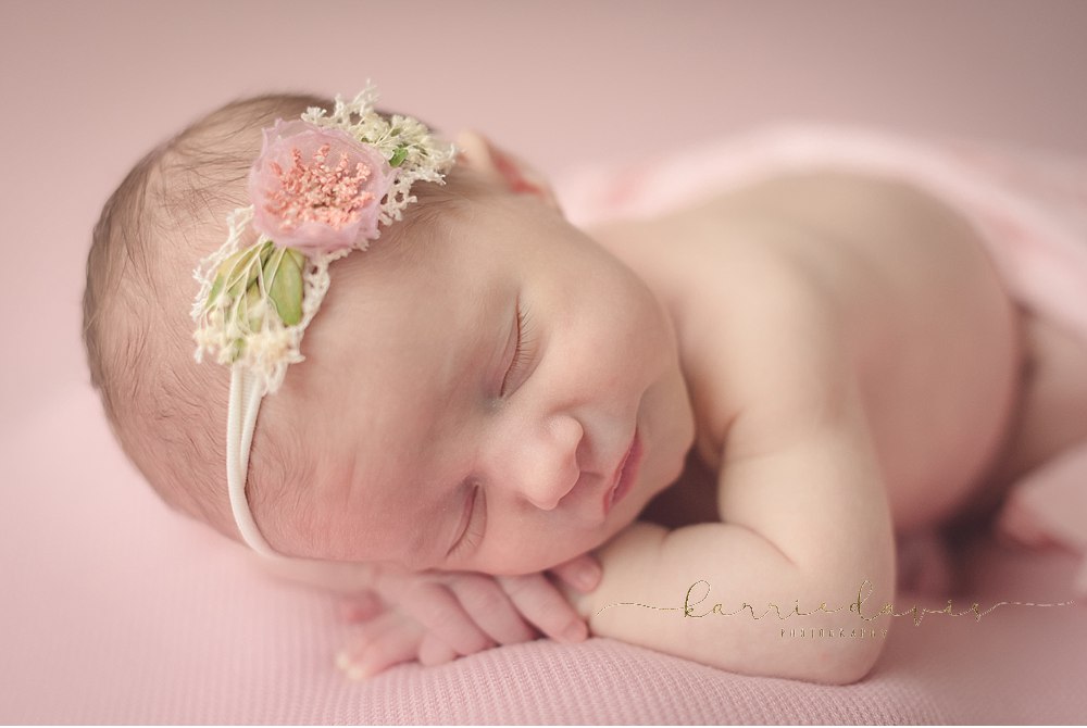 Cute Baby Girl Newborn Pictures in NJ