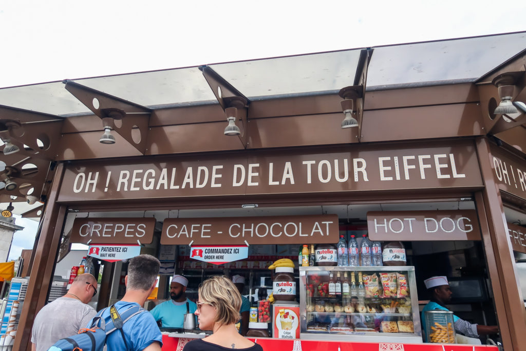 Crepes are a Paris staple.