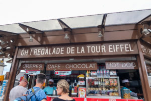 Crepes are a Paris staple.