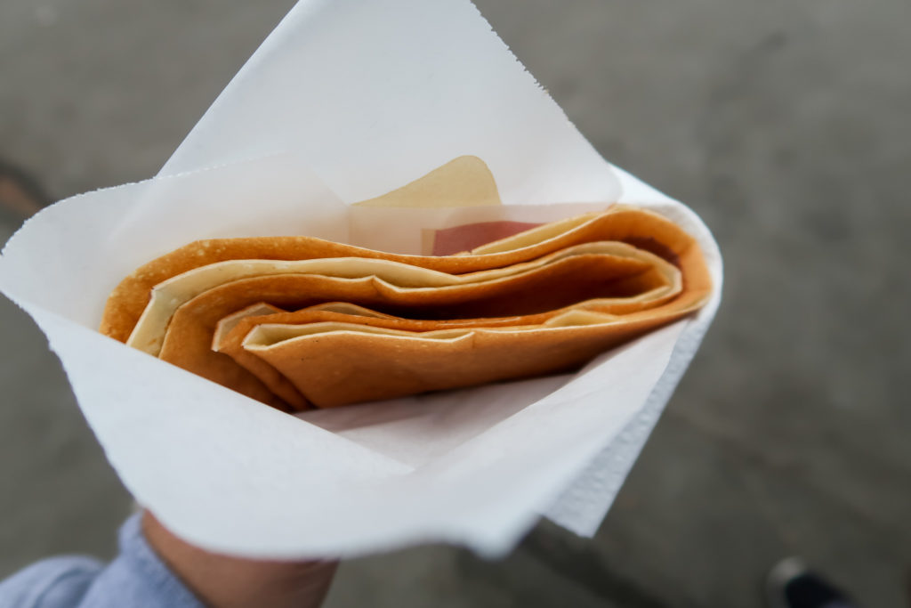 Parisian crepe