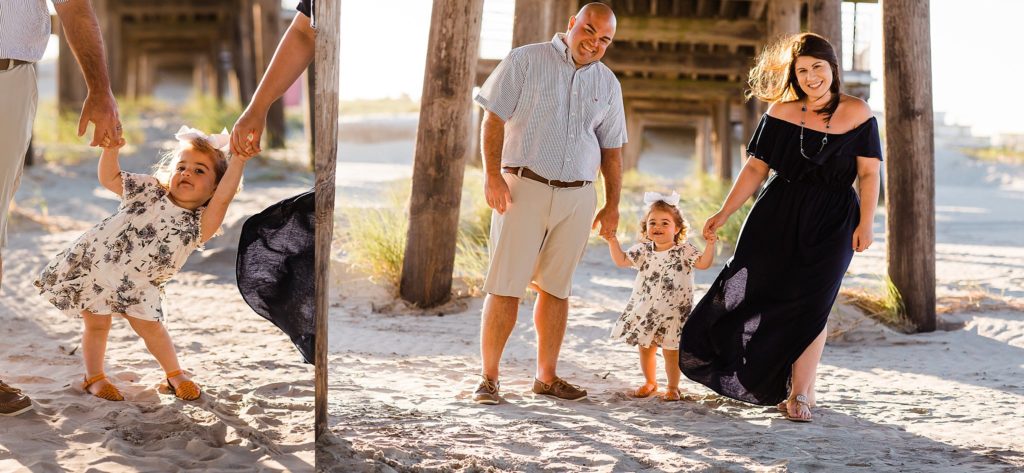 Family outfits for beach photos