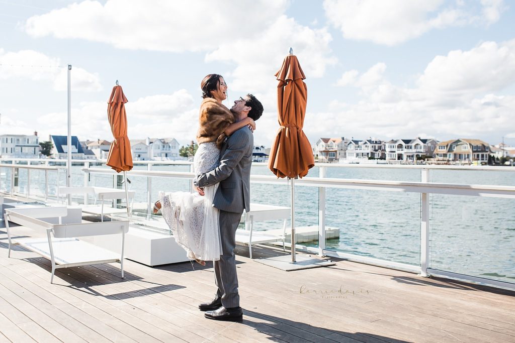 A coastal and intimate shore wedding at the Reeds of Shelter Haven in Stone Harbor, NJ.