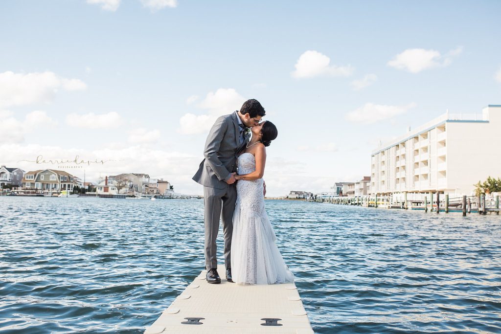 A coastal and intimate shore wedding on the water at the Reeds of Shelter Haven in Stone Harbor, NJ.