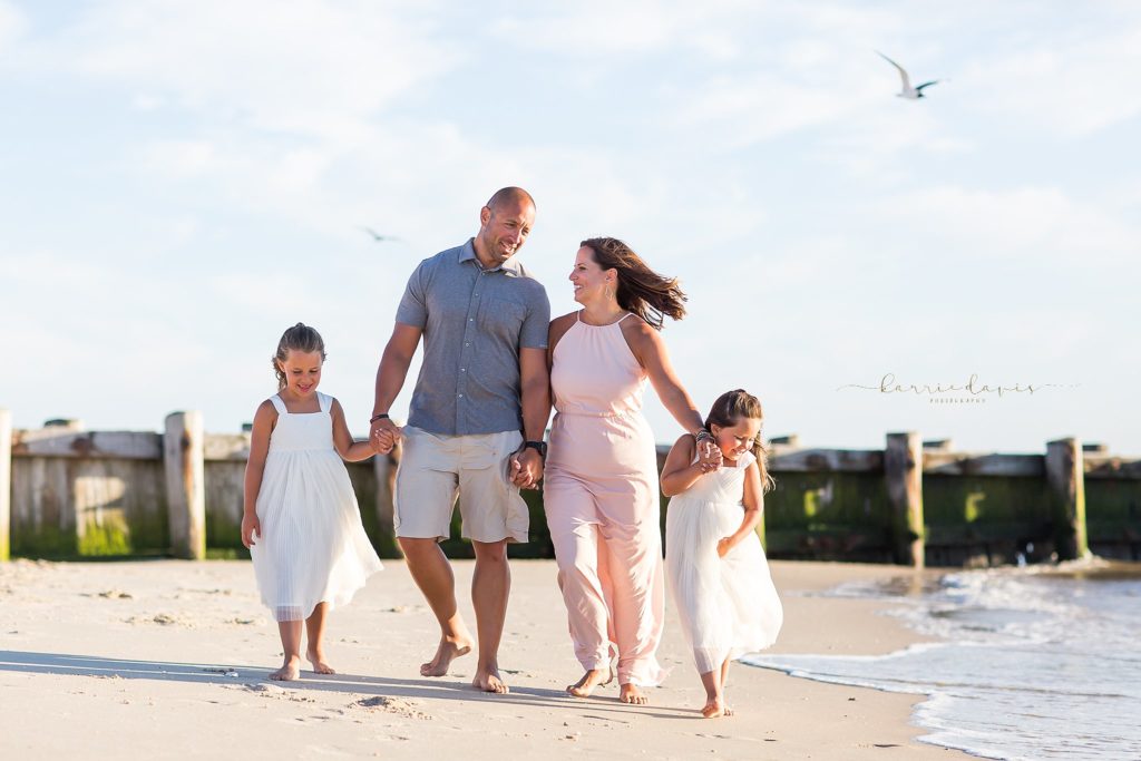 summer family photos in cape may